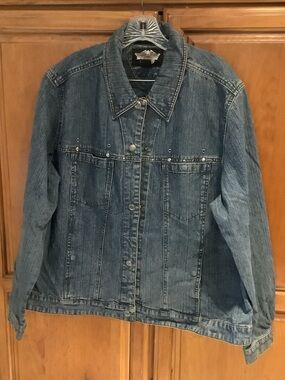 New Woman’s Harley-Davidson Blue Denim Jacket size 2W